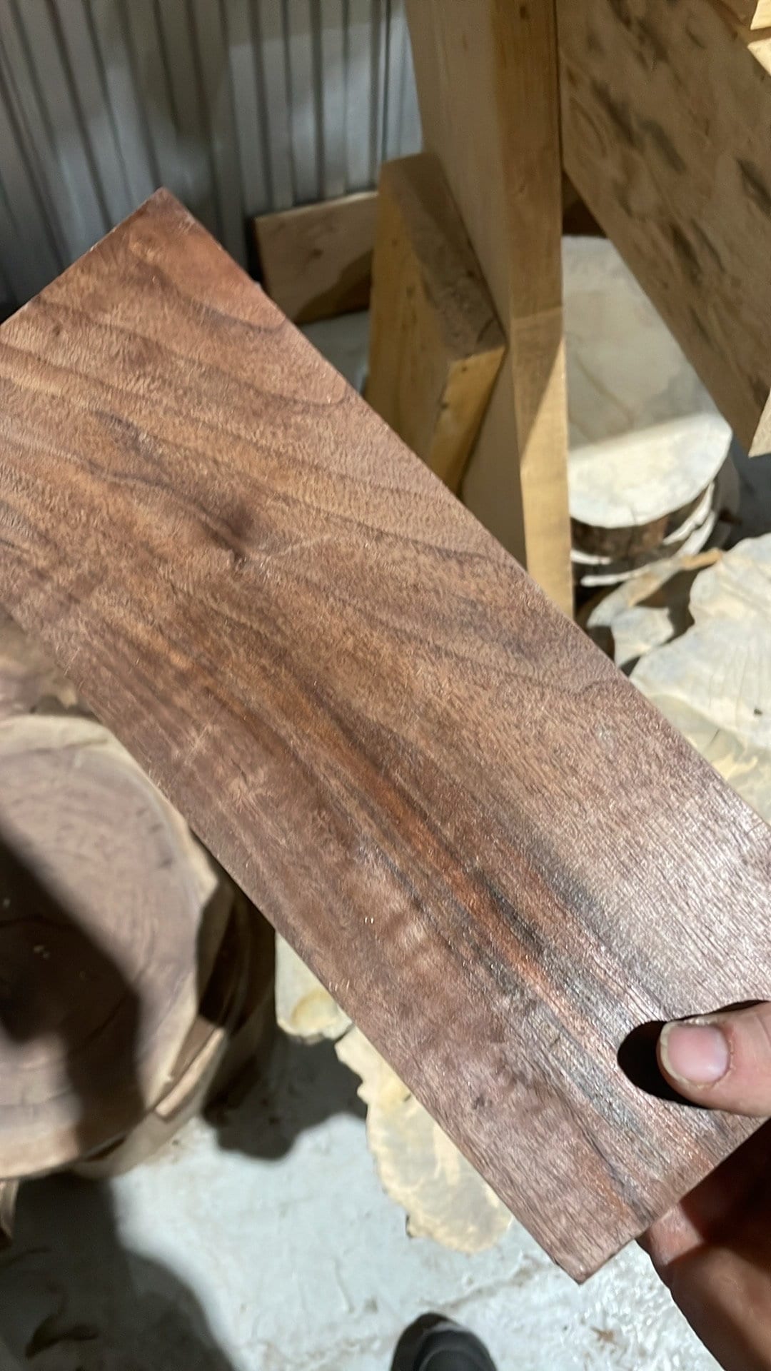 Black Walnut Boards 24"-48” in length, approx. 1" thick with live edge and various widths: Unique and Beautiful Wood for Your DIY Projects